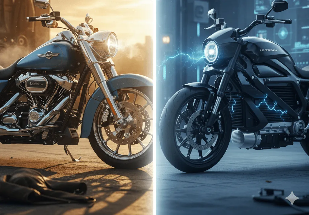 heels: But Why Gas Harleys Still Lead