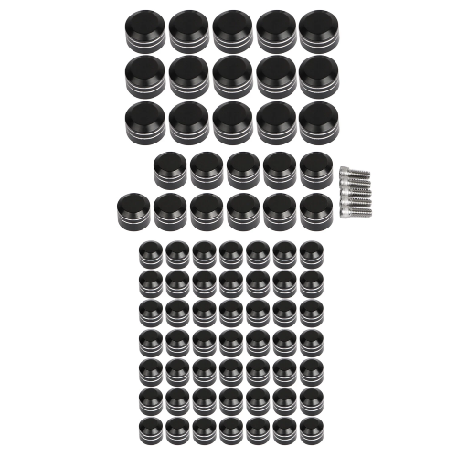 Harley-Davidson Electra Glide CVO Ultra Classic FLHTCUSE5 Black Engine Bolt Cover Cap 2010