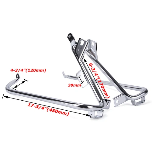 Harley-Davidson Electra Glide CVO Ultra Classic FLHTCUSE5 Saddlebag Support Bracket 2010
