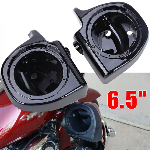 Harley-Davidson Electra Glide CVO Ultra Classic FLHTCUSE6 6.5" Speaker Pods Lower Leg Vented Fairing 2011