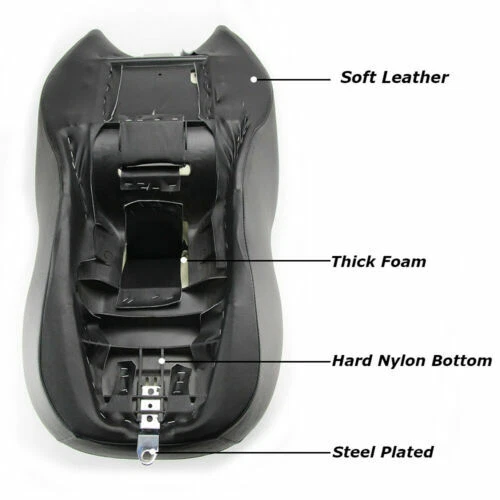 Harley-Davidson Electra Glide CVO Ultra Classic FLHTCUSE6 Rider and Passenger Seat 2011