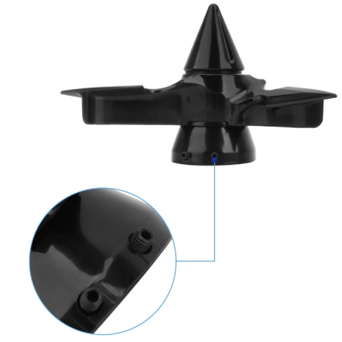 Harley-Davidson Electra Glide CVO Ultra Classic FLHTCUSE6 Spinning Blade Front Axle Cover 2011