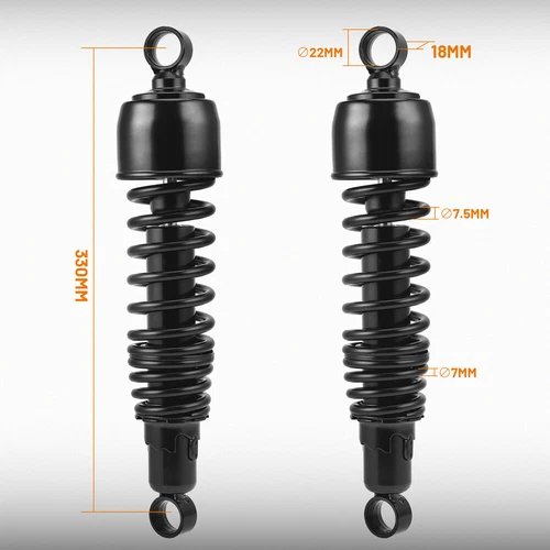 Harley-Davidson Electra Glide Classic Anniversary FLHTC 13" Rear Shocks 2003