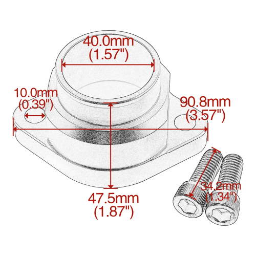 Harley-Davidson Electra Glide Classic Anniversary FLHTC Carburetor Intake Manifold 2003