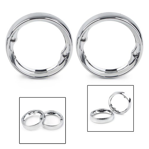 Harley-Davidson Electra Glide Classic Anniversary FLHTC Deep Dish Signal Bezels 2003