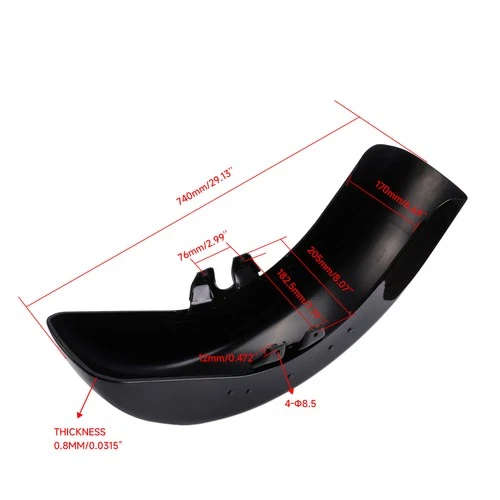 Harley-Davidson Electra Glide Classic Anniversary FLHTC Front Fender 2003