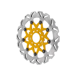 Harley-Davidson Electra Glide Ultra Classic Anniversary EFI FLHTCUI 11.5" Gold Floating Rear Brake Rotor 2003