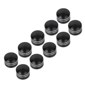 Harley-Davidson Electra Glide Ultra Classic Anniversary EFI FLHTCUI Black Cut Engine Bolt Cap Covers 2003 & 2008