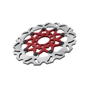 Harley-Davidson Electra Glide Ultra Classic Peace Officer SE EFI FLHTCUI 11.5" Floating Red Rear Brake Rotor Disc 2006-2007