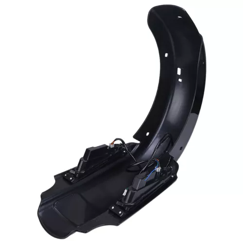 Harley-Davidson Electra Glide Ultra Classic Peace Officer SE EFI FLHTCUI 4" Extended Rear Fender with LED 2006-2007