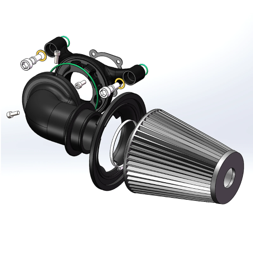 Harley-Davidson Electra Glide Ultra Classic Peace Officer SE EFI FLHTCUI Air cleaners filters kits 2006-2007
