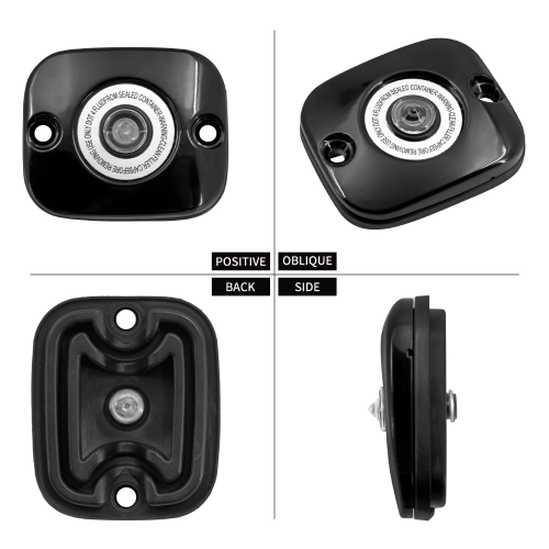 Harley-Davidson Electra Glide Ultra Classic Peace Officer SE EFI FLHTCUI Front Brake Master Cylinder Cover 2006-2007