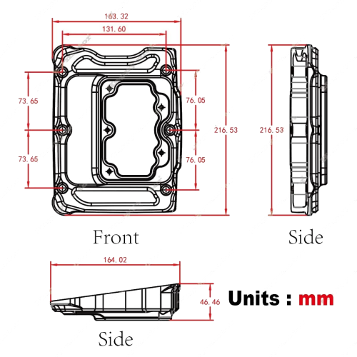 Harley-Davidson Electra Glide Ultra Classic Peace Officer SE EFI FLHTCUI Rocker Cover 2006-2007