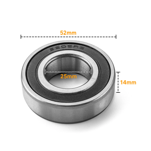 Harley-Davidson Electra Glide Ultra Classic Peace Officer SE FLHTCU Front 1" Sealed Wheel Bearings 2008-2013