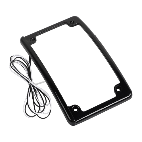 Harley-Davidson Electra Glide Ultra Classic Peace Officer SE FLHTCU License Plate Frame LED Light 2008-2013
