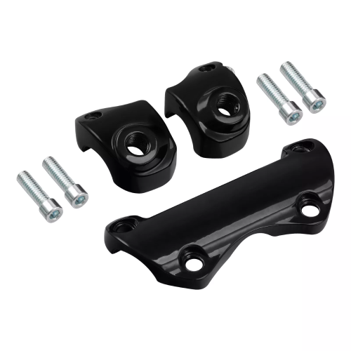 Harley-Davidson Electra Glide Ultra Classic Screamin Eagle Anniversary FLHTCUSE3 1" Handlebar Riser Top Clamps 2008