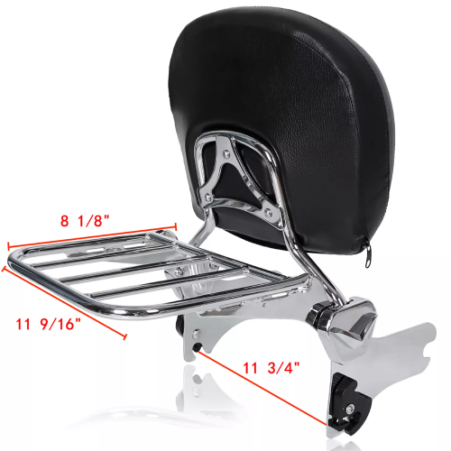 Harley-Davidson Electra Glide Ultra Classic Screamin Eagle Anniversary FLHTCUSE3 Backrest Sissy Bar Luggage Rack 2008