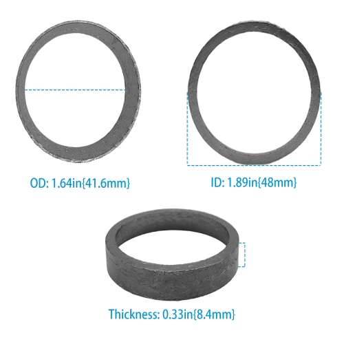 Harley-Davidson Electra Glide Ultra Classic Screamin Eagle Anniversary FLHTCUSE3 Exhaust Port Gaskets 2008