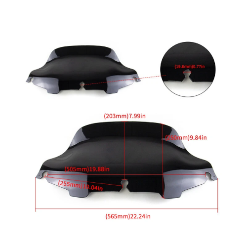 Harley-Davidson Electra Glide Ultra Classic Screamin Eagle Anniversary FLHTCUSE3 Windshield Kit 2008