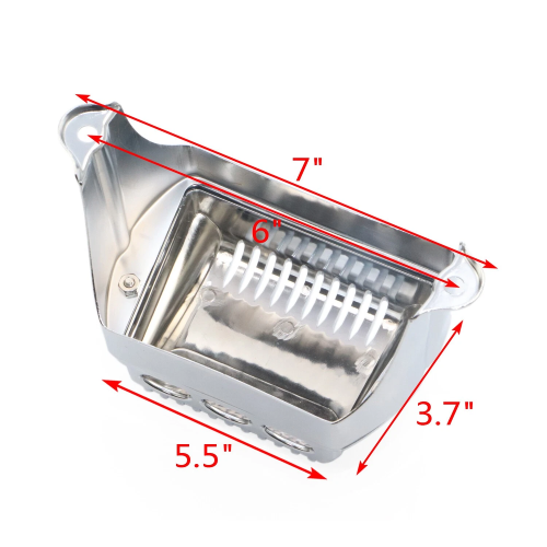 Harley-Davidson Electra Glide Ultra Classic Screamin Eagle FLHTCUSE3 Front Voltage Regulator Cover 2008