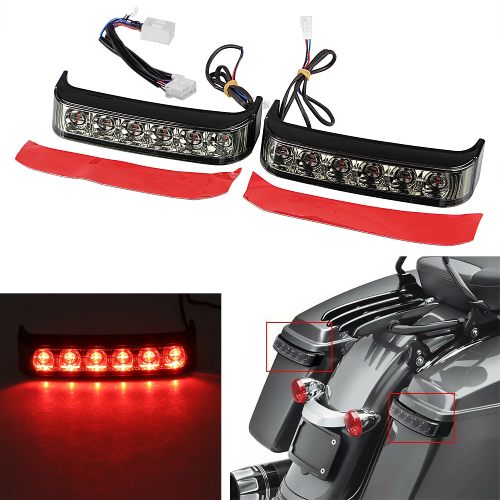 Harley-Davidson Electra Glide Ultra Classic Screamin Eagle FLHTCUSE3 Saddlebag Brake Tail Lights 2008