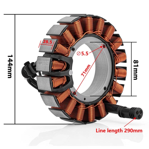 Harley-Davidson Electra Glide Ultra Classic Screamin Eagle FLHTCUSE3 Stator 2008