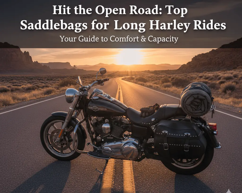 Hit the Open Road Top Saddlebags for Long Harley Rides