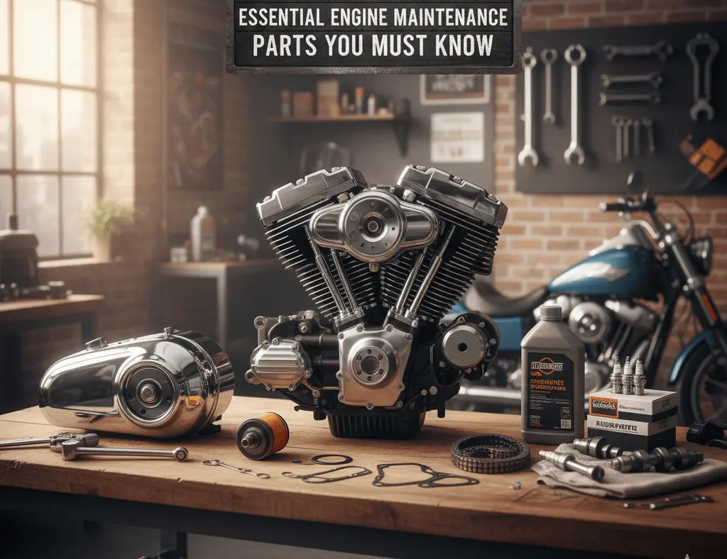 Keep Your Harley Roaring Essential Harley Engine Maintenance Parts You Must Know