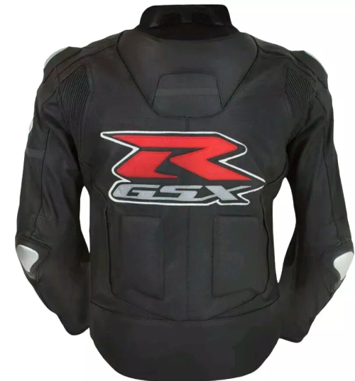 4. Suzuki GSXR Biker Racing Leather Jacket