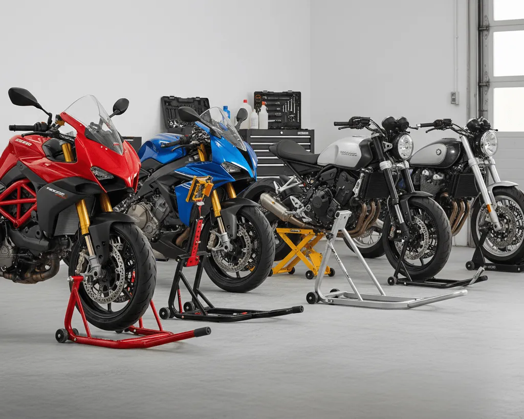 5 Best Motorcycle Stands Perfect for Repair, Cleaning & Parking