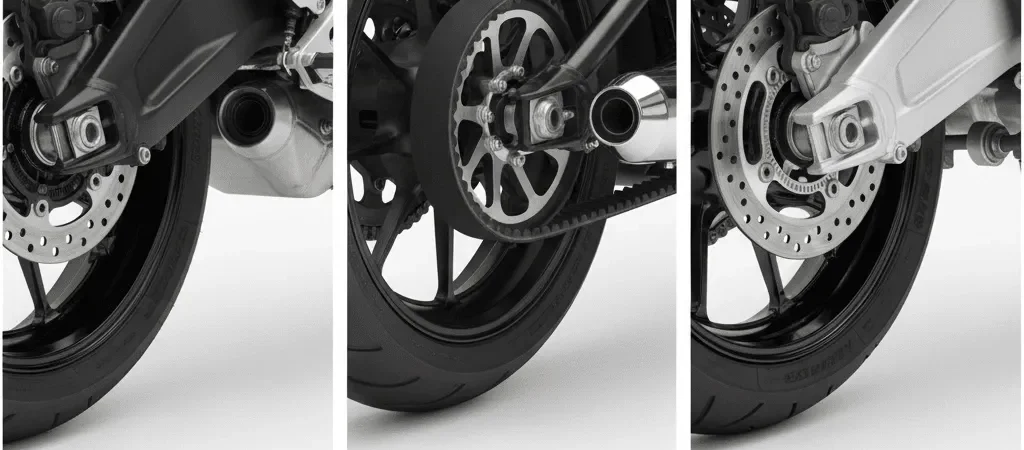 Beginner’s Guide to Motorcycle Drive Transmission (Chain, Belt & Shaft)