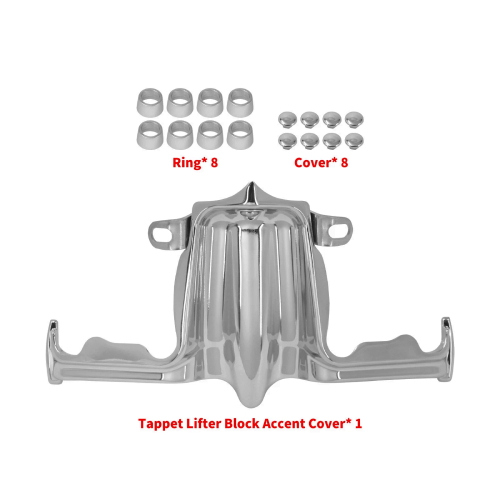 Harley-Davidson DYNA Street Bob FXDBP Tappet Block Accent Cover 2013-2016