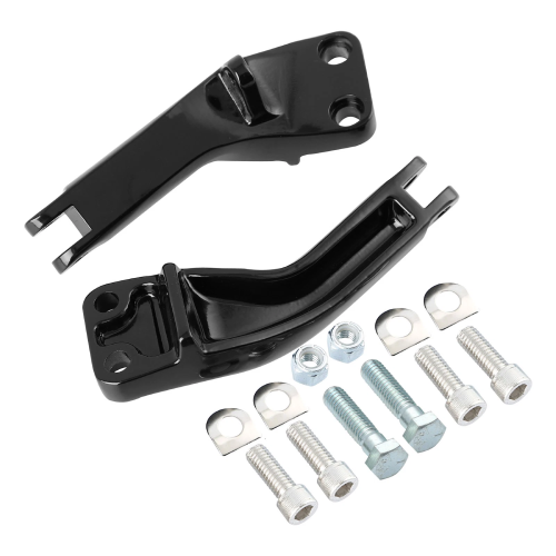 Harley-Davidson DYNA Street Bob Police FXDBP Passenger Footpegs Mount Brackets 2014