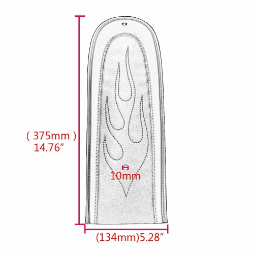 Harley-Davidson DYNA Street Bob Police FXDBP Rear Fender Skin 2014