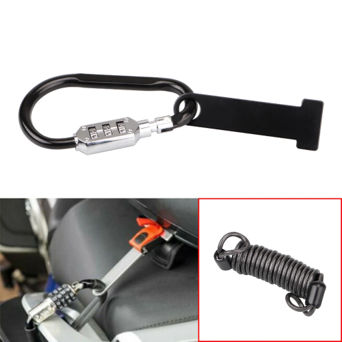 Harley-Davidson DYNA Super Glide Custom Anniversary FXDC Bike Helmet Lock 2013