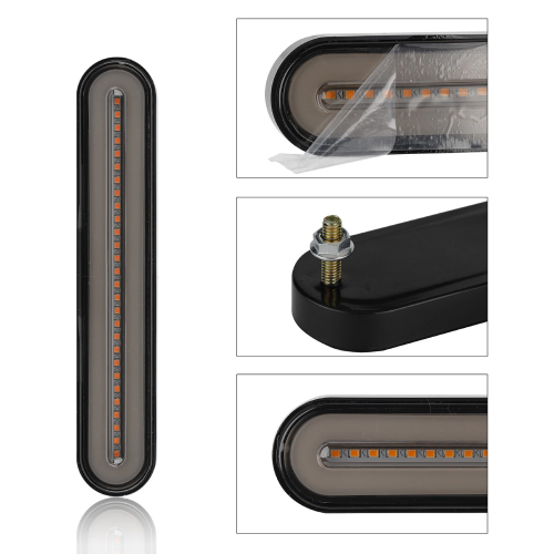 Harley-Davidson DYNA Super Glide Screamin Eagle FXDSE2 Rear Fender LED Saddlebag Side Light 2008