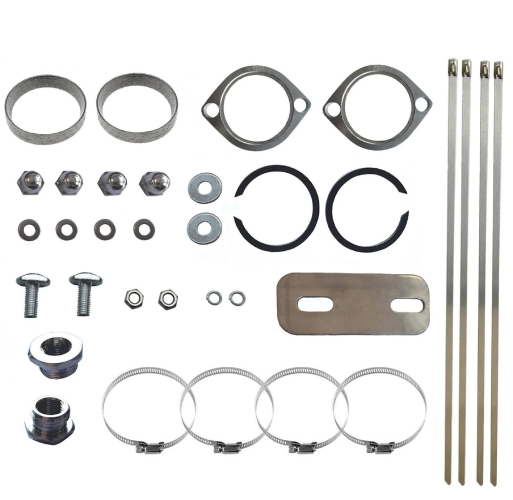 Harley-Davidson Electra Glide Anniversary FLHT 2" LAF Exhaust Pipes with Flange Kit 2003