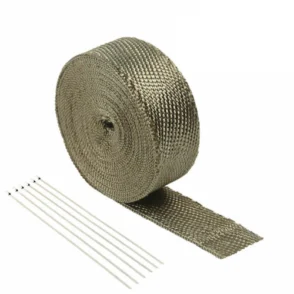 Harley-Davidson Electra Glide Anniversary FLHT Manifold Exhaust Pipe Heat Wrap 2003