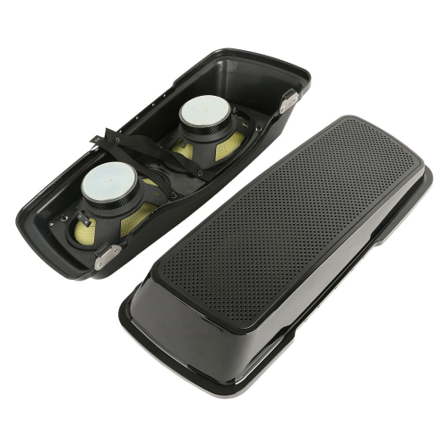 Harley-Davidson Electra Glide Anniversary FLHT Saddlebag Lids with 6"x9" Dual Speaker 2003
