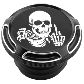 Harley-Davidson Electra Glide Anniversary FLHT Skull Fuel Tank Gas Cap 2003