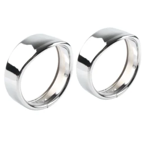 Harley-Davidson Electra Glide Classic FLHTC Fog Lights Trim Ring 2000-2005