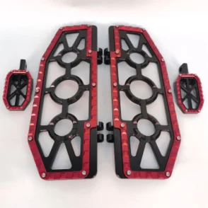 Harley-Davidson Electra Glide Classic Fire Rescue FLHTC Driver Passenger Foot Pegs 2011-2013