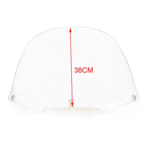 Harley-Davidson Electra Glide Classic Fire Rescue FLHTC Windshield 2011-2013