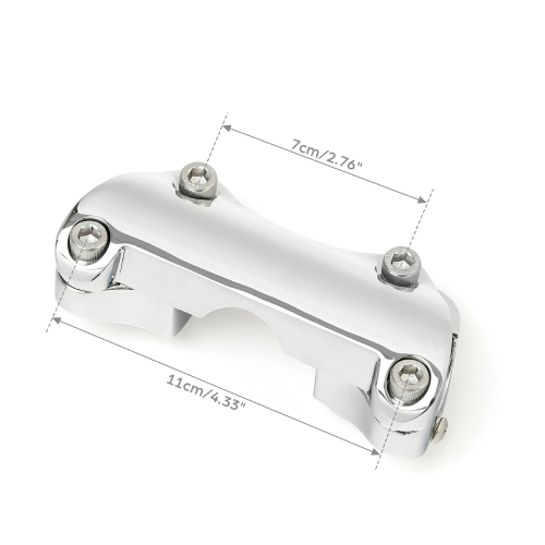 Harley-Davidson Electra Glide Classic Firefighter SE EFI FLHTCI Handlebar Riser Clamp 2002-2003