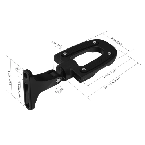 Harley-Davidson Electra Glide Classic Firefighter SE EFI FLHTCI Passenger Footpegs 2002-2003