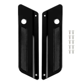 Harley-Davidson Electra Glide Classic Shrine SE FLHTC Saddle Bag Hinge Latch Covers 2000-2005