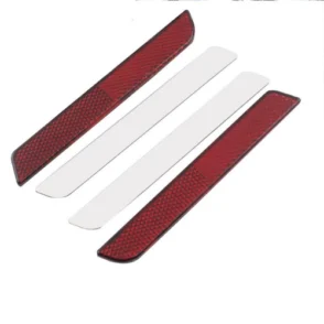 Harley-Davidson Electra Glide EFI FLHTI Saddle Bag Latch Cover Reflectors 2000-2009