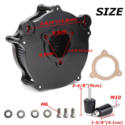 Harley-Davidson Electra Glide Ultra Classic Shrine SE FLHTCU Air Cleaner Intake Filter Kit 2009-2013