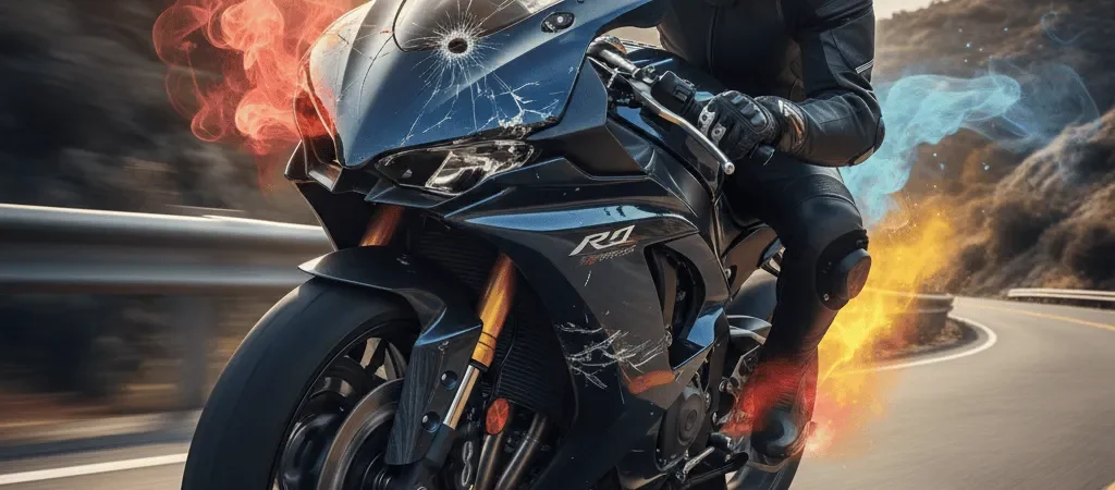 How Damaged Fairings Affect Aerodynamics, Cooling, and Rider Comfort