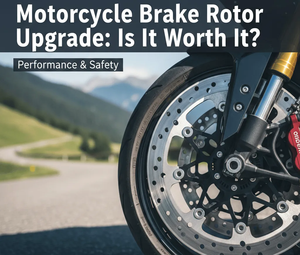 Motorcycle Brake Rotor Upgrade Is It Worth It